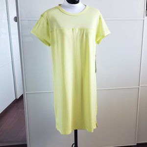 DKNY Sport Yellow T-Shirt Dress NWT
